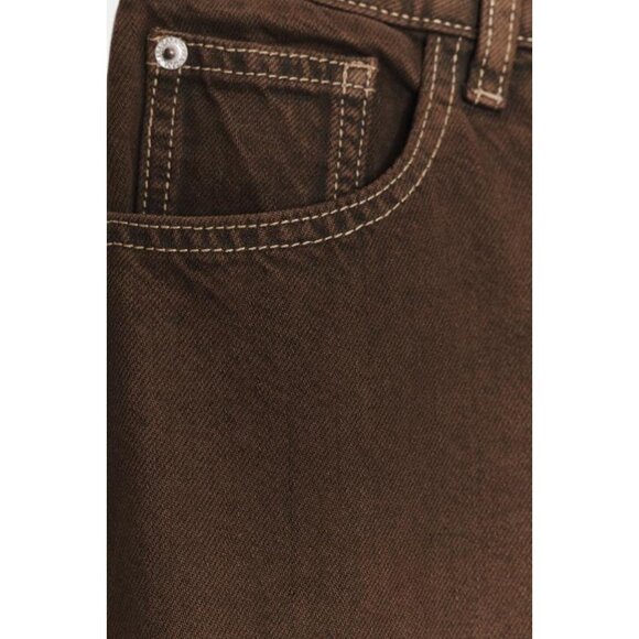 ZARA Z1975 DENIM MIDI TIERED SKIRT - Picture 8 of 8